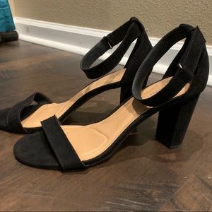 Tall Ankle Strap High Heel